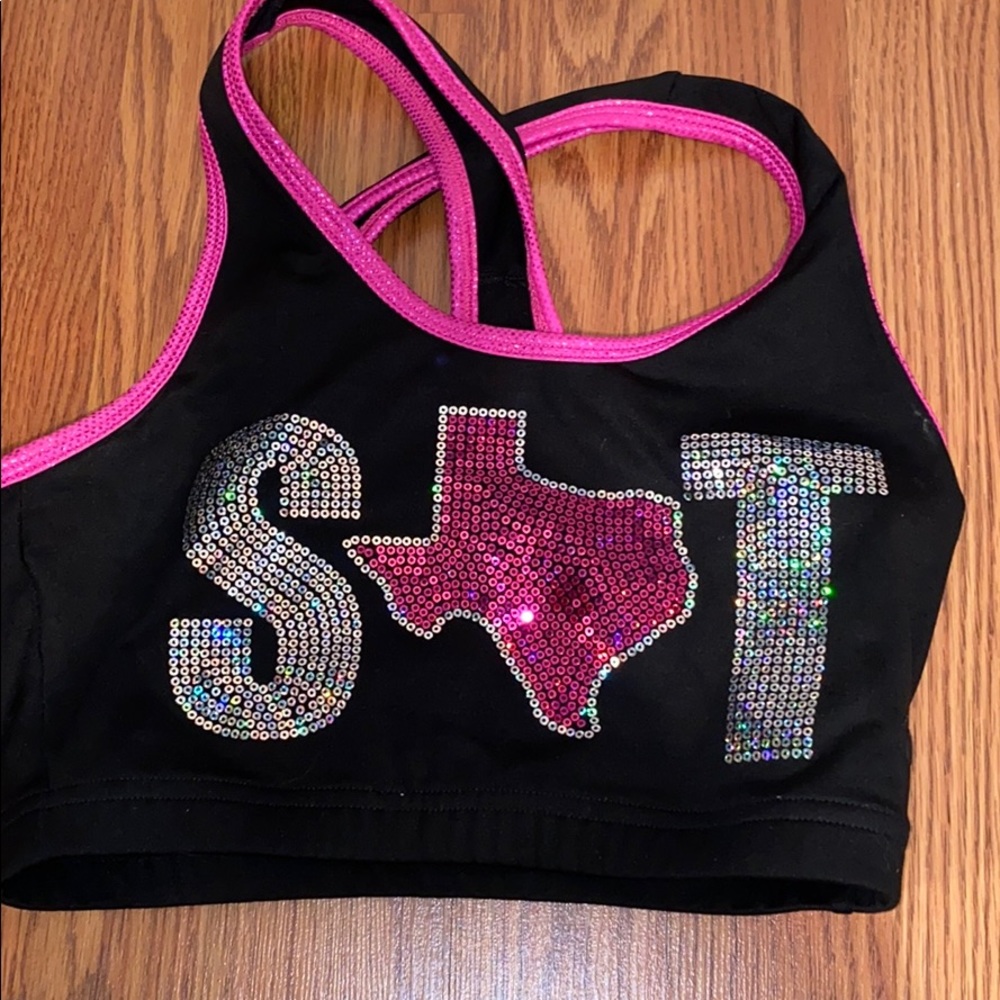 Spirit Of Texas sports Bra